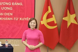 川渝越南人协会会长阮氏兰。图自越通社