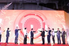 2025年平阳国际木材及木工机械展览会正式开幕。图自越通社