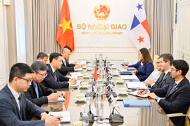 越巴外交部第2次政治磋商现场。图自外交部