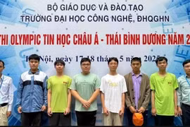 获奖的6名学生。图自MOET