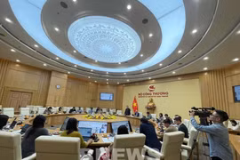 工贸部在河内举行《2025—2035年时期及到2050年展望越南物流服务发展战略》部署会议。图自越通社