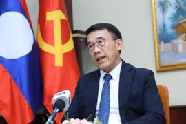 老挝人民革命党中央对外部部长本莱·班达努冯。图自越通社
