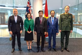 双方代表合影。图自越南外交部
