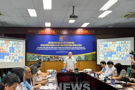 会议场景。图自越通社