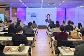 研讨会现场。图自越通社