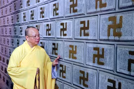  琼丘寺被公认为亚洲拥有最多‘卐’字石刻墙体之寺