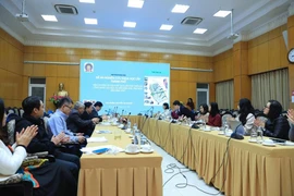 研讨会现场。图自越通社