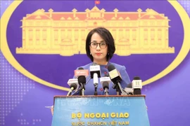 外交部发言人范秋姮。图自越通社