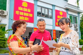河内试行开展现代基层治理模式。图自越通社