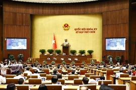 会议场景。图自越通社
