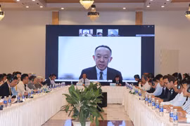 会议现场。图自越通社