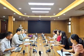 会议现场。图自越南农民协会
