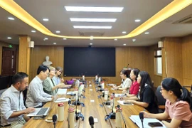 会议现场。图自越南农民协会