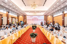 研讨会现场。图自越通社