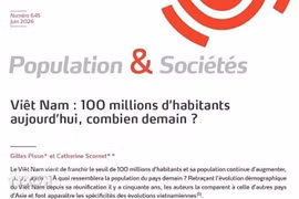 在2026年6月刊的《人口与社会》（Population & Sociétés）杂志上的报告。（屏幕截图）
