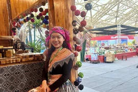 山罗省投资、贸易与旅游促进中心办公室主任陈玉琼英。图自越通社