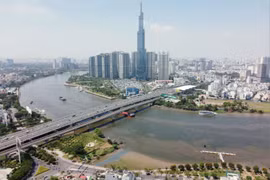 胡志明市的一角。图自越通社