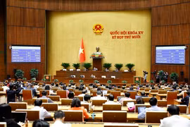 国会通过了2026年经济社会发展计划决议。图自越通社