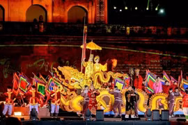 2025年第二届升龙-河内文化节上的表演节目。图自组委会