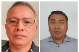 阮文台（左）和黎忠科（右）。