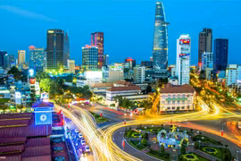 胡志明市的一角。图自互联网