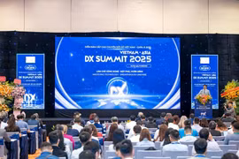 2025年越南—亚洲数字化转型高级别论坛场景。图自越通社