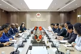 工作座谈现场。图自越南农业与环境部