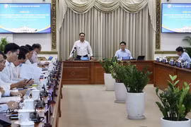 会议现场。图自越通社