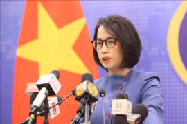 外交部发言人范秋姮。图自越通社