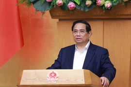 越南政府总理范明政。图自越通社
