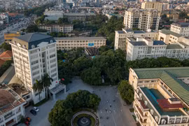 河内国家大学的一角。