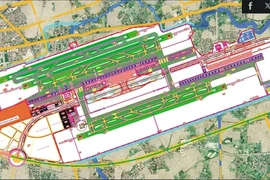 嘉平国际航空港投资项目的规划。图自Vnexpress