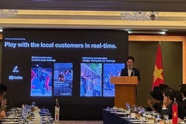 座谈会现场。图自越通社