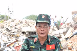 越南国防部总参谋部救援救灾局副局长范文巳少将。图自人民军报
