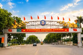 顺城——这片充满包容与善意的热土，不仅见证着产业的发展，更孕育着越中两国人民深厚而真挚的情谊。图自越通社