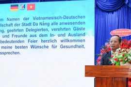 岘港市越德友好协会主席阮友莱。图自越通社