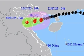 越南多地紧急应对第三号台风