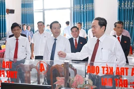 陈青敏主席出席芹苴市盛春乡党代会 强调明确责任与推动基层治理现代化