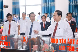 陈青敏主席出席芹苴市盛春乡党代会 强调明确责任与推动基层治理现代化
