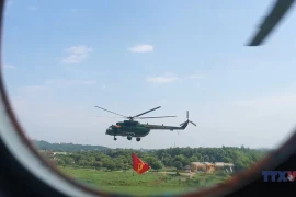 回顾越南国庆阅兵游行综合演练的“绝美电影感”瞬间