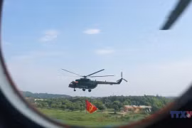 回顾越南国庆阅兵游行综合演练的“绝美电影感”瞬间