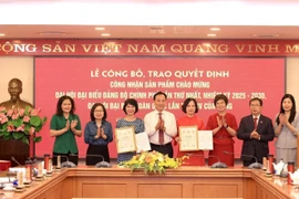 越通社庆祝政府党代会和越共第十四次全国代表大会典型作品公布