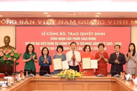 越通社庆祝政府党代会和越共第十四次全国代表大会典型作品公布