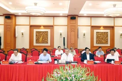 越共中央总书记苏林出席越共中央党机关代表大会筹备工作会议。图自越通社