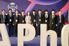 越南国家队8名学生全部获奖,包括3金、3银和2铜。图自越通社