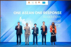 参加活动的各位代表。图自越通社