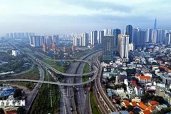 胡志明市一角。图自越通社