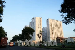 胡志明市某个保障性住房项目。图自越通社