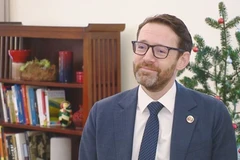 英国驻越南大使伊恩·弗鲁。图自越通社