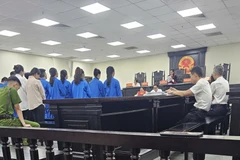 国际证券诈骗团伙19名被告获刑。图自越通社